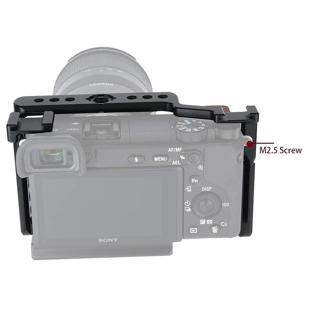 Amazon.com : NICEYRIG Cage Kit with Wooden Grip for Sony Alpha